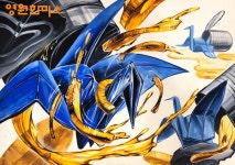 #기초디자인#기초디자인구도#종이학기초디자인#파인애플기초디자인#깡통기초디자인#종이표현#금속표현#액체표현#물표현#과일그림 | 예술품... 