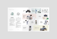 김해사랑병원 팜플렛 디자인 : 디자인피오 - 2020 | 디자인, 레이아웃, 팸플릿 디자인