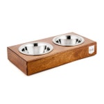 Amber Double Bowl | 개 밥그릇, 개
