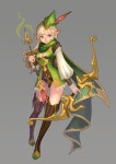 캐쥬얼 게임원화 엘프 궁수 아처 컨셉아트 | Game character design, Character illustration, Concept art characters