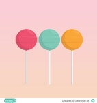 롤리팝 일러스트 ai 무료다운로드 free lollipop illustration(이미지 포함) | 롤리팝, 사탕 선물, 배너