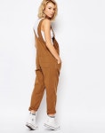 #Woman wearing #overalls. | 오버롤