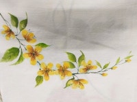 동래풀잎문화센터/ 부산문화센터에서 천아트 배우기 | 꽃 그림 캔버스, 패브릭 페인팅