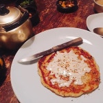 하 @wan_bly @k____a_t_i_e @ssalrang @yeonee124  #송년회 #건대귀요미들 #압구정 #압구정술집 #도… | Vegetable pizza, Cheese pizza