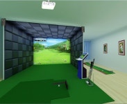 Residential Golf Simulator Room Design に対する画像結果 | 골프, 인테리어, 스타일리시