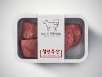 청년축산 - 젊은정육점 브랜딩 디자인 - 시소디자인 (늦은업데이트)      정육점 로고 디자인 / 패키지 디자인 | 로고 디자인, 디자인, 로고