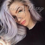 Silver Round Large Circle Glasses Nerd Oversized Clear Lens Metal Eyeglasses | 헤어스타일, 머리, 포즈 아이디어