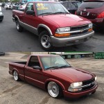 4 years ago this week. Transformation Tuesday #bbs10 | Custom chevy trucks, Chevy s10, Lowrider trucks