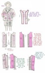 겉감과 만나는 안단의 시접은 1cm 그대로 두시고 겉감은 앞 중심선에서 더 많이 늘려서(그림을 보시면 이해... | 바느질 강좌, 바느질