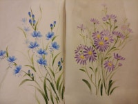 천아트 수강쌤들 작품^^ | 꽃, 꽃그림, 꽃 스케치