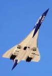 Air France Aérospatiale-BAC Concorde 101 F-BTSD, wearing the famous Pepsi livery in April 1996. The aircraft was only able to make... 