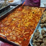 Isso sim verdadeiro 떡볶이 Topoki! #coreiadosul #topoki