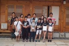 희망별2기 - 북촌 공정여행    동양문화박물관에서 수료식 후  단체사진 찰칵!