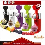 220 볼트 보스 Swirlio 자동 냉동 과일 디저트 기계 과일 아이스크림 메이커 밀크 쉐이크 기계 EU 플러그 | Sobremesas de... 