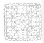 Pin de 유인순 en 손뜨개 | Ganchillo carpetas cuadradas, Cuadrados de ganchillo, Tapetes de ganchillo