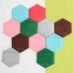 Honeycomb Card Case | 지갑, 가죽