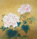 Cotton Rose,40cm x 40cm(16〃 x 16〃),2345038-z | 모란, 꽃
