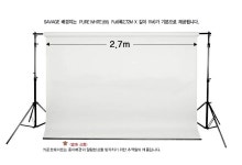 이동형 배경시스템 2.7m 풀사이즈 (배경지 포함)/사진 : 디지탈창신 | 사진