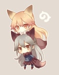 ezo-red-fox-(kemono-friends)-silver-fox-(kemono-friends)-Kemono-Friends-Anime-3718966.jpeg | 캐릭터 일러스트, 만화 캐릭터... 