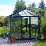 Janssens Royal Victorian 7.75 x 10.1-Foot Greenhouse Kit | 정원 아이디어, 정원, 인테리어