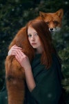 Fairytale Fox Friend(이미지 포함) | 초상화, 사진, 빨간머리