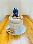 Cookie Monster cake | Cookie monster cake, Cake, Monster cake