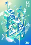 Isometric Graphic : 네이버 웨일(NAVER whale) on Behance in 2023 | Isometric illustration, Isometric art, Isometric design