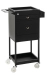 손끗(hair room) | Hairdressing Salon Furniture - Hairdressing Supplies - Lockable 2 Drawer Trolley | 작업대