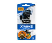 Schick XTREME3 SENSITIVE Disposable Razor 4pcs Pack, 3Blades Aloe Flexible #Schick(이미지 포함)