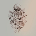 #꽃타투 | 여울타투 (@yeowool_tattooer) • รูปและวิดีโอ Instagram in 2021 | Body art tattoos, Flower... 
