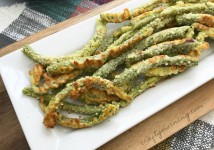 Oven Baked Parmesan Green Beans - Crafty Morning | Parmesan green bean recipes, Green bean recipes, Green beans