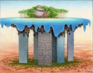 Jacek Yerka에 있는 Daniel님의 핀 | 상상