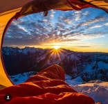 Wherever this is?? *snowy mountains*camping*traveling | 캠핑