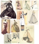 Gone with the wind costumes | 코스튬, 의상, 드레스
