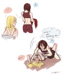 This is the dumbest ship EVER!/mikasa x annie/ - Recherche Google | 미카사, 만화 채널, 만화