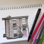 Pin by 구 임 on 어반 스케치 | Drawings, Art drawings, Building illustration