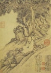 LuZhi(陸治)  , 陆治 彭泽高踪图 台北故宫藏 | 숲, 나무