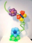 Imagem por 선희풍선아트 em 기둥장식 | Flores de balão, Festa com decoração de balões, Ideias de balão