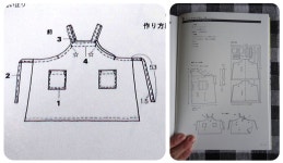 Yoshiko Tsukiori sewing book / apron dress | 앞치마
