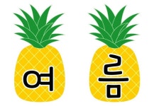 [가랜드] 여름 미소쌤 파인애플가랜더 / 과일가랜더 : 네이버 블로그 | 가랜드, 2세 활동, 유치원 아이디어