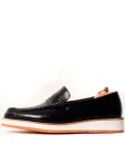 WCONCEPT:W컨셉 - [shoes by Launching M:슈즈바이런칭엠] newwave white doublerubbersole 2 black | Zapatos