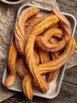 Gluten Free Churros | Recipe in 2023 | Gluten free churros, Homemade chocolate sauce, Gluten free sweets