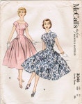 1950s McCalls 3046 Vintage Sewing Pattern Junior Dress Size 13 Bust 31(이미지 포함) | 드레스, 1950년대