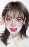 Graphics and characters에 있는 suteesin mipmip님의 핀 - 2023 | 색연필, 인물화, 인물 드로잉