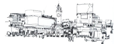 Sketch:Lampang city,Thailand | 드로잉