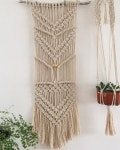 Macrame wall hanging by LaceAndLoom on Etsy | 마크라메
