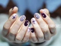 @nail_41shop #41샵 #네일디자이너지니 #지니네일 #네일 #네일아트 #41shop #젤네일 #청담동네일 #…（画像あり）