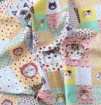 고양이삼촌 코튼시리즈 - 패치워크 (110✕90cm)