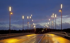 Exterior road light, signage and technical light, pole | 조명
