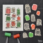 I need to get one of those mini brayers/rollers! | 창조적인, 스탬핑, 도장